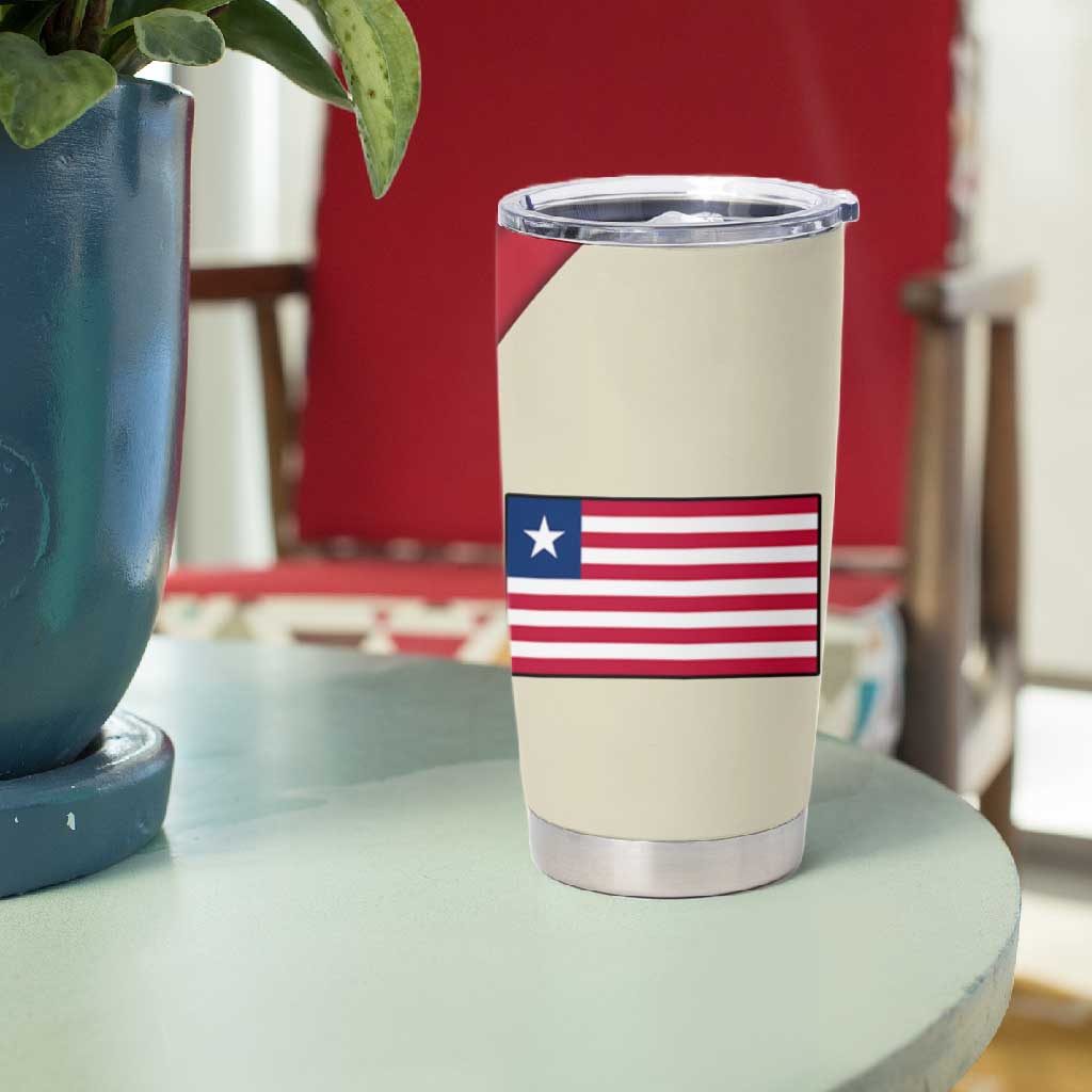 Liberia Wildlife Tumbler Cup African Safari and Ocean Marine Life TS04