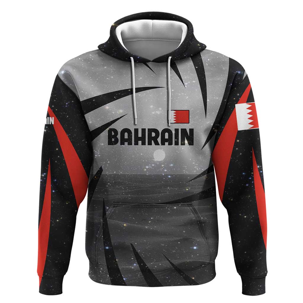 Bahrain Desert Camel Hoodie with Sunset Glow and Starry Sky TS04