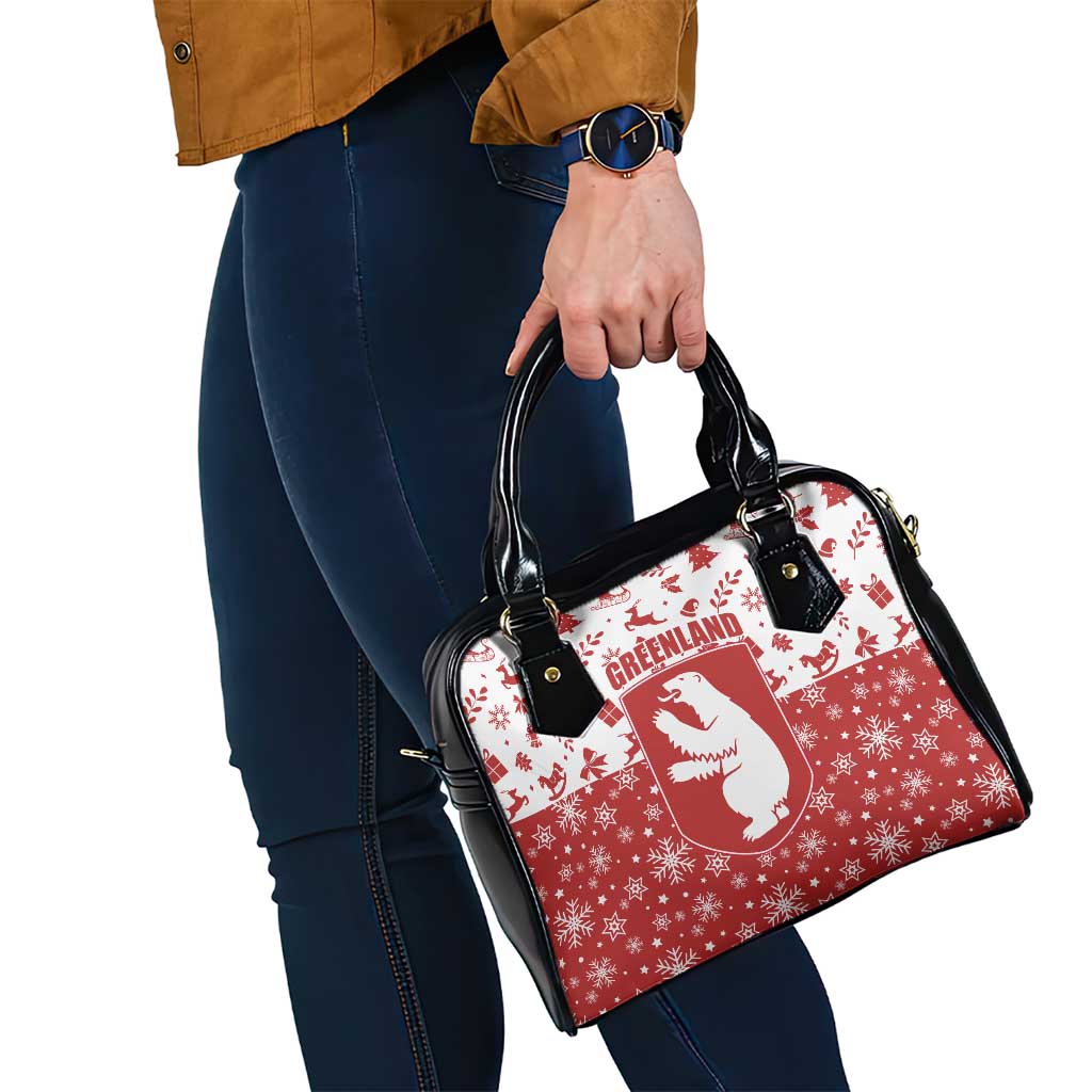 Greenland Christmas Shoulder Handbag Land of Ice Heart of Fire TS04