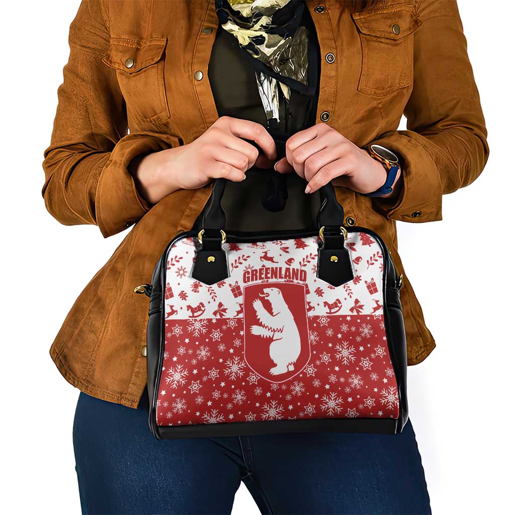 Greenland Christmas Shoulder Handbag Land of Ice Heart of Fire TS04
