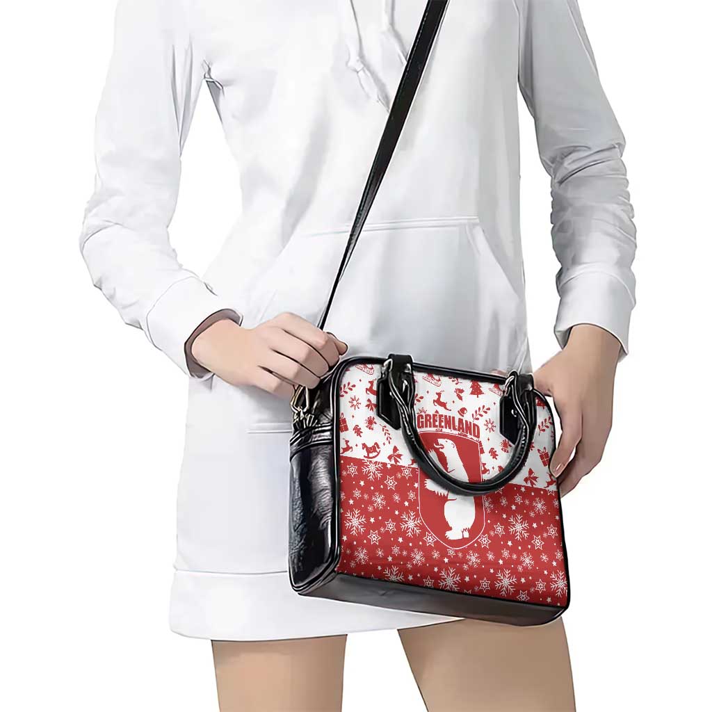 Greenland Christmas Shoulder Handbag Land of Ice Heart of Fire TS04