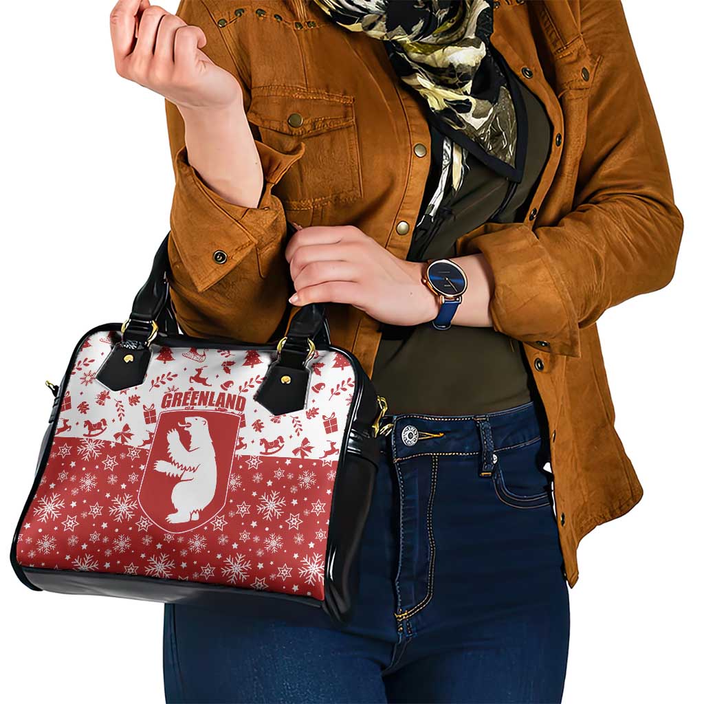 Greenland Christmas Shoulder Handbag Land of Ice Heart of Fire TS04