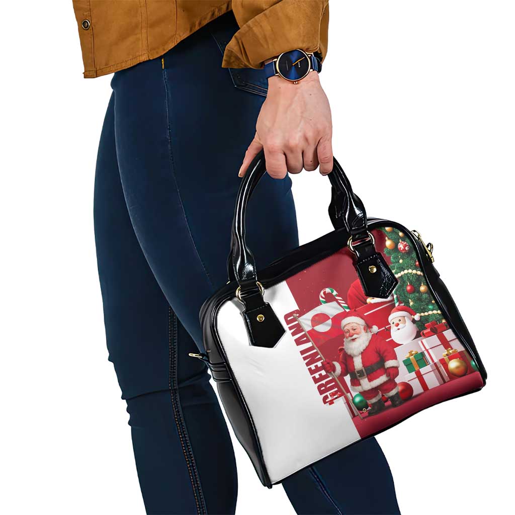 Greenland Santa Christmas Shoulder Handbag Nordic Holiday Pride Design TS04