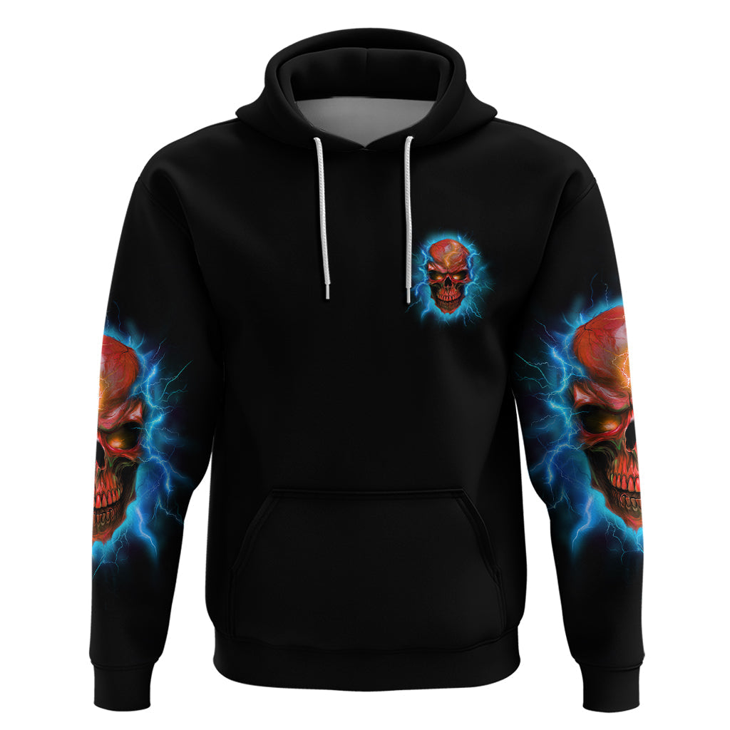Your Demons Hide Under Your Bed Thunder Skull Hoodie TS04