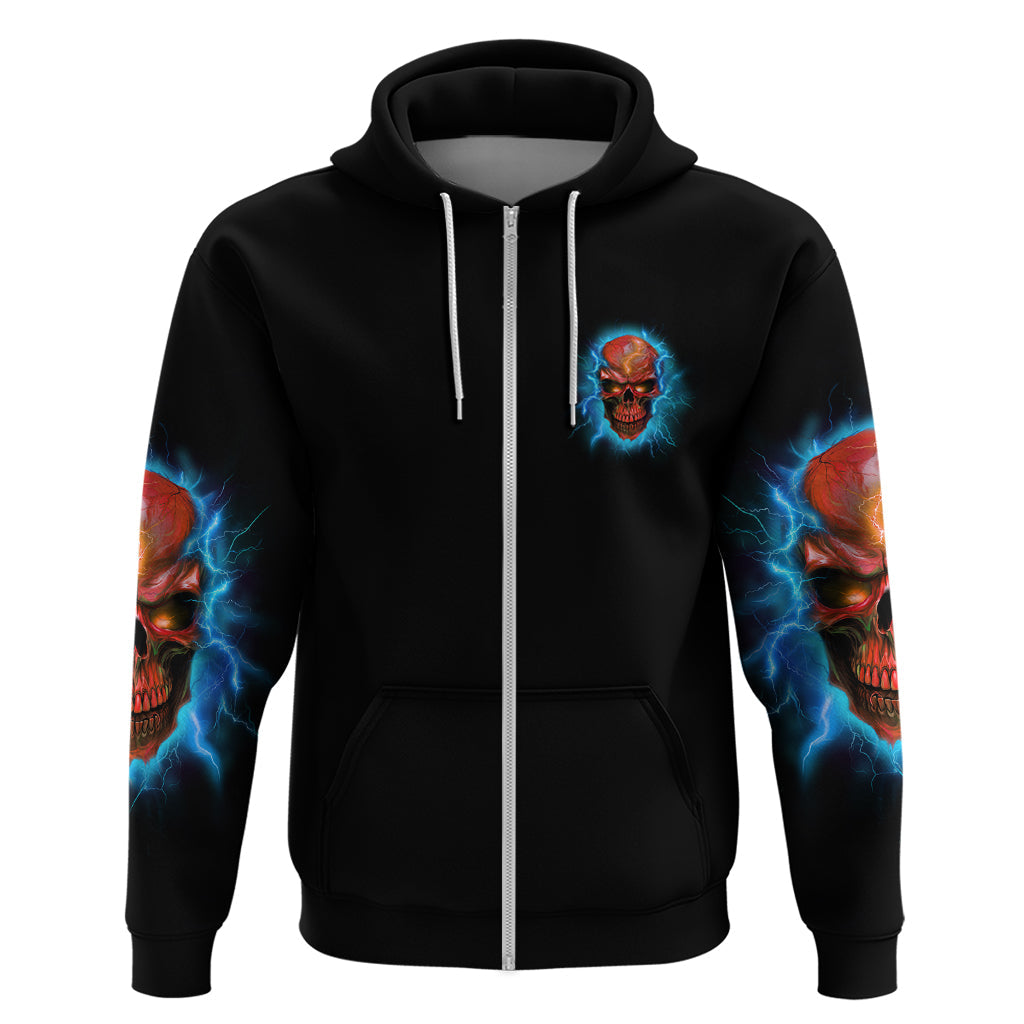 Your Demons Hide Under Your Bed Thunder Skull Hoodie TS04