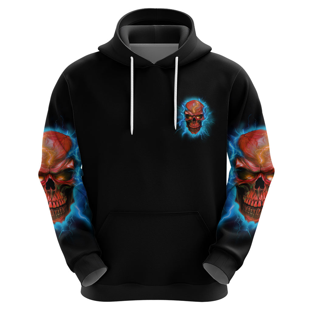 Your Demons Hide Under Your Bed Thunder Skull Hoodie TS04