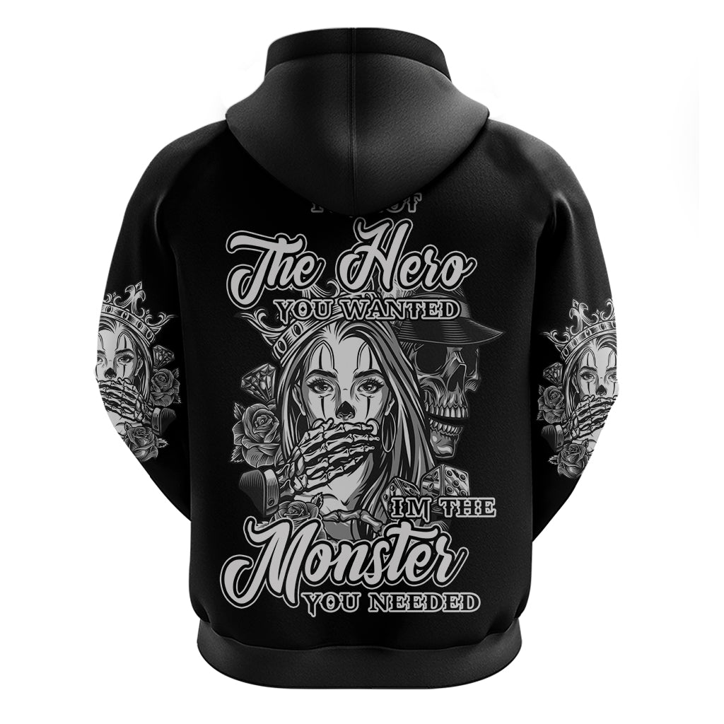 I'm Not The Hero You Want Hoodie TS04