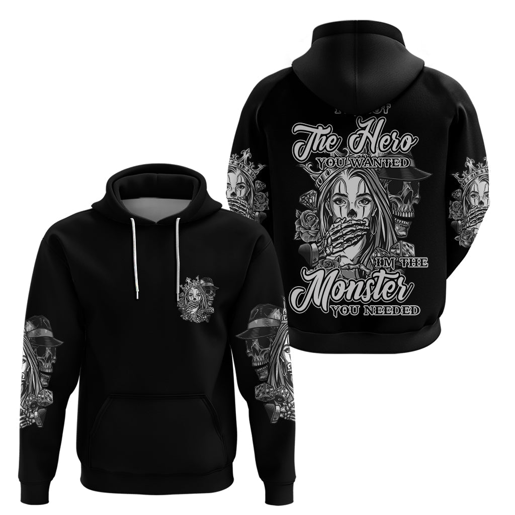 I'm Not The Hero You Want Hoodie TS04