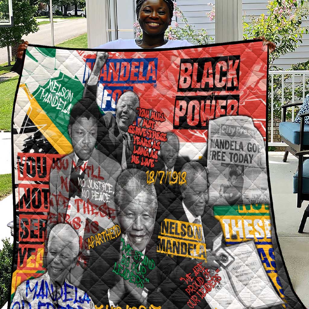 Nelson Mandela Graffiti Quilt Street Spray Art Recreating The Life Of A Great Man TS04