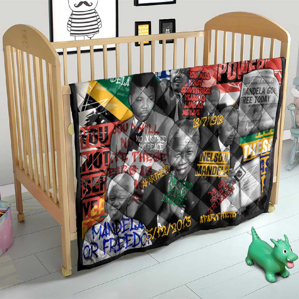 Nelson Mandela Graffiti Quilt Street Spray Art Recreating The Life Of A Great Man TS04