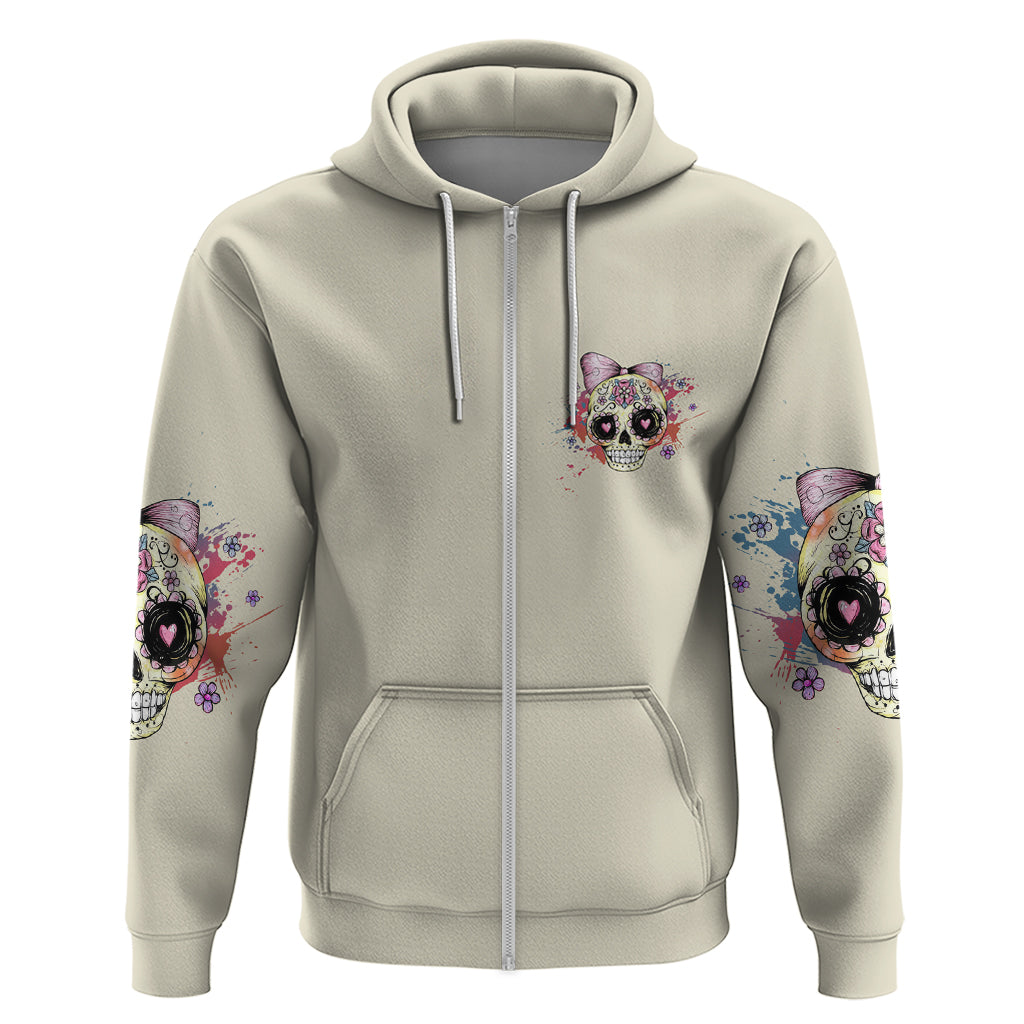 I Am A Sweet Girl Skull Hoodie TS04