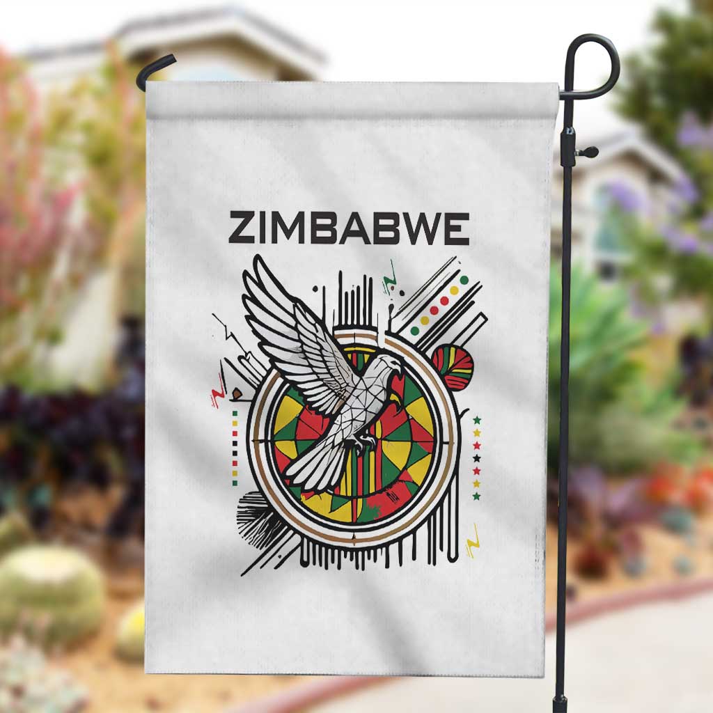 Spirit of Zimbabwe Garden Flag Flag Colors and Symbol of Peace TS04