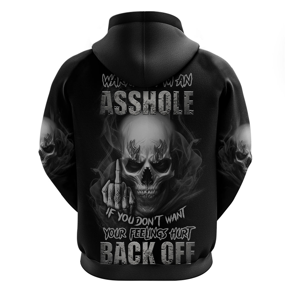 Warning I'm An A Mad Skull Hoodie TS04