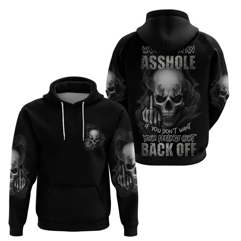 Warning I'm An A Mad Skull Hoodie TS04