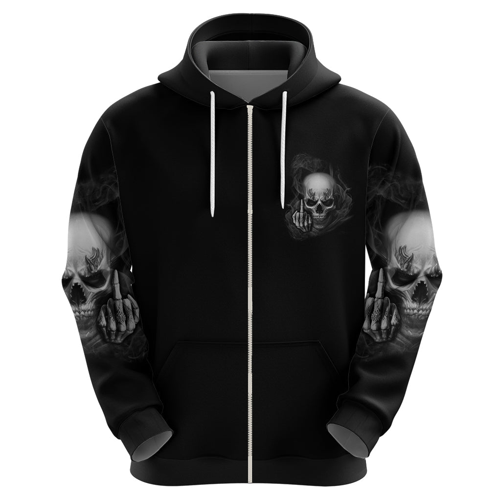 Warning I'm An A Mad Skull Hoodie TS04