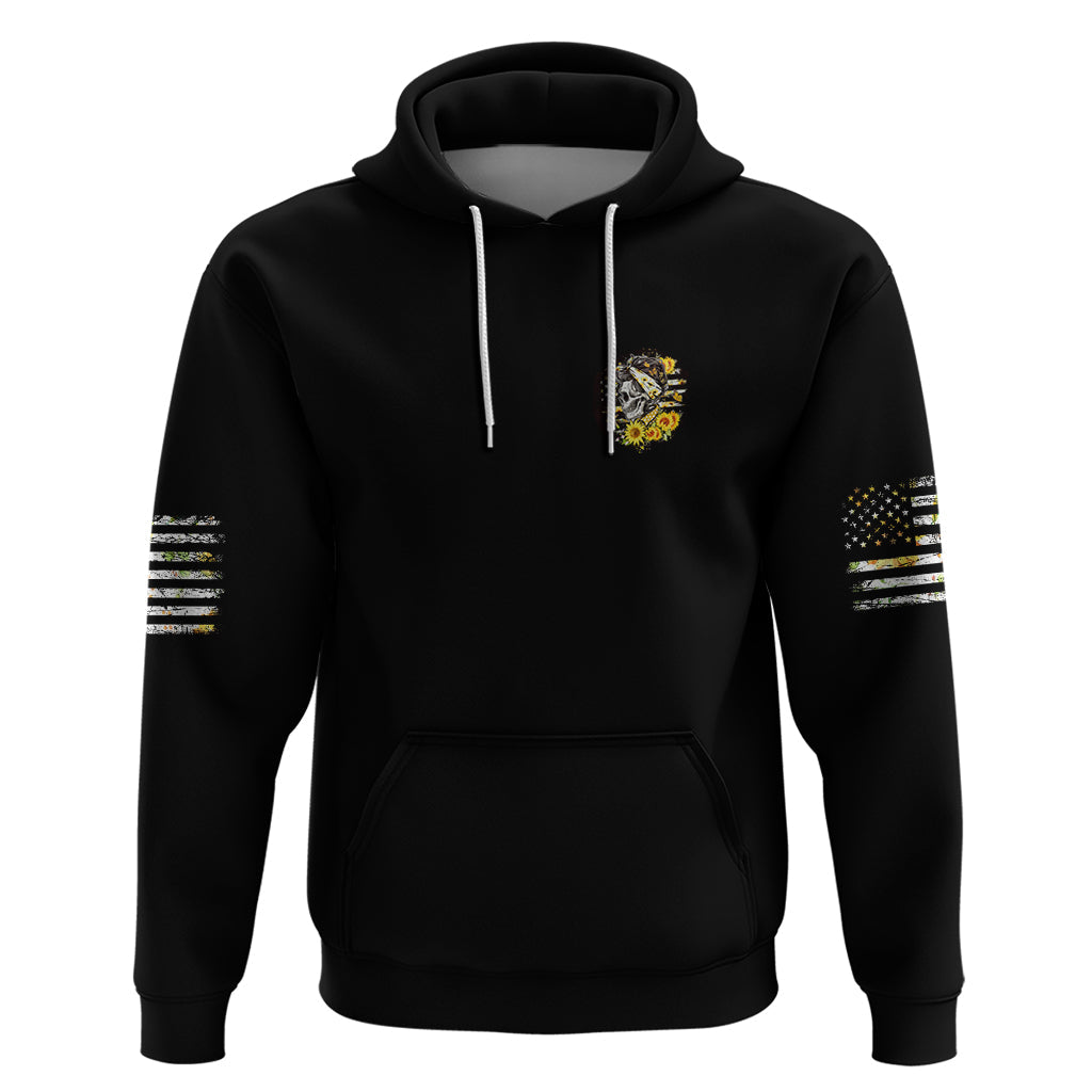 A Little Sunshine A Little Savage Skull Hoodie TS04