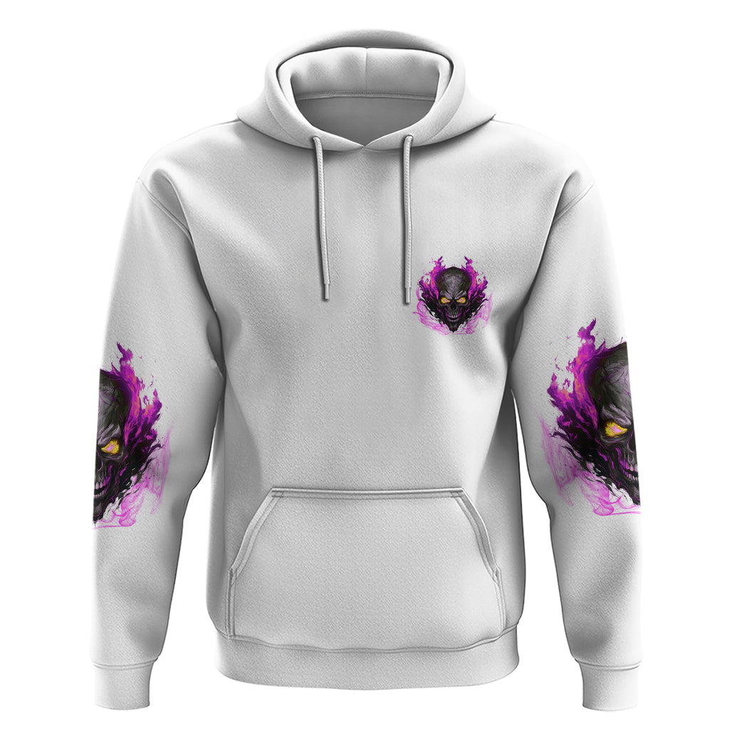 Walk Away Fire Eyes Skull Hoodie TS04