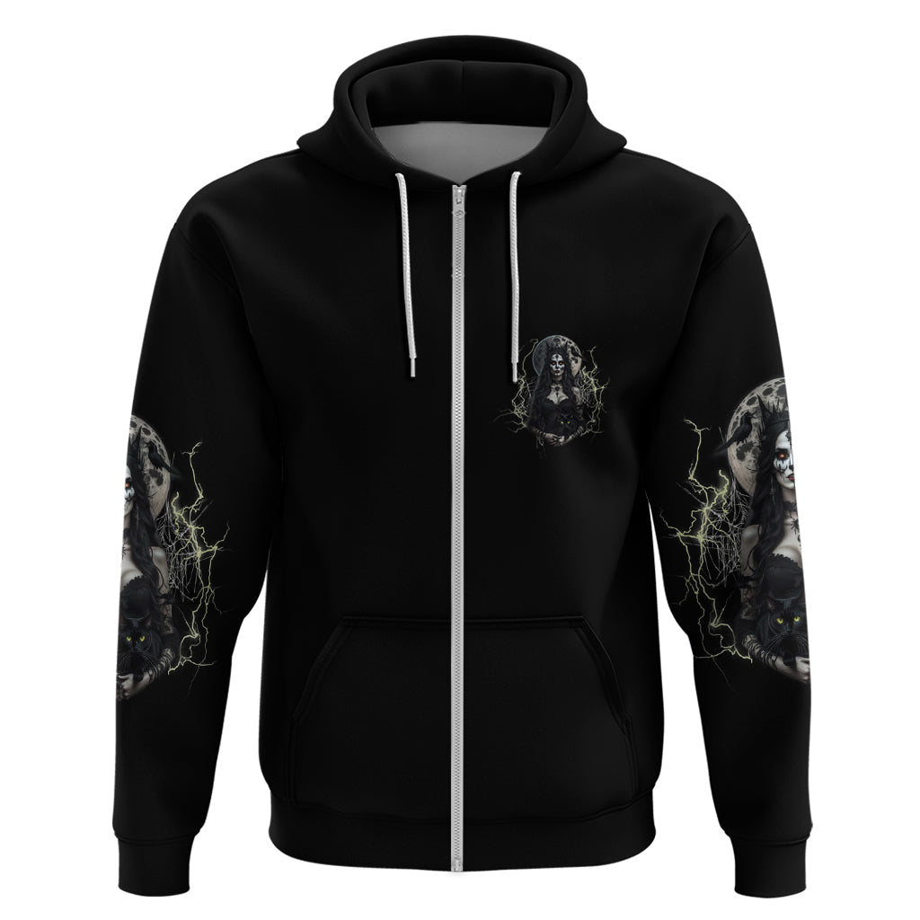 Hello Darkness My Old Friend Halloween Witch Hoodie TS04