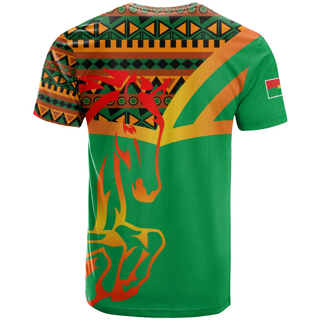 Burkina Faso Heritage T shirt Tribal Spears and National Emblem TS04