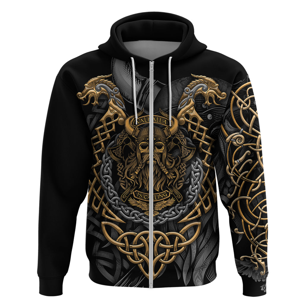 Viking Warrior Tatto Hoodie Valhalla Is Calling TS04