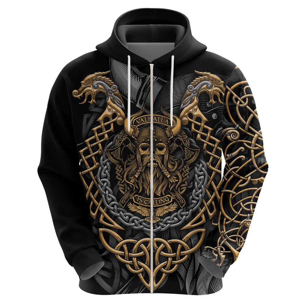 Viking Warrior Tatto Hoodie Valhalla Is Calling TS04