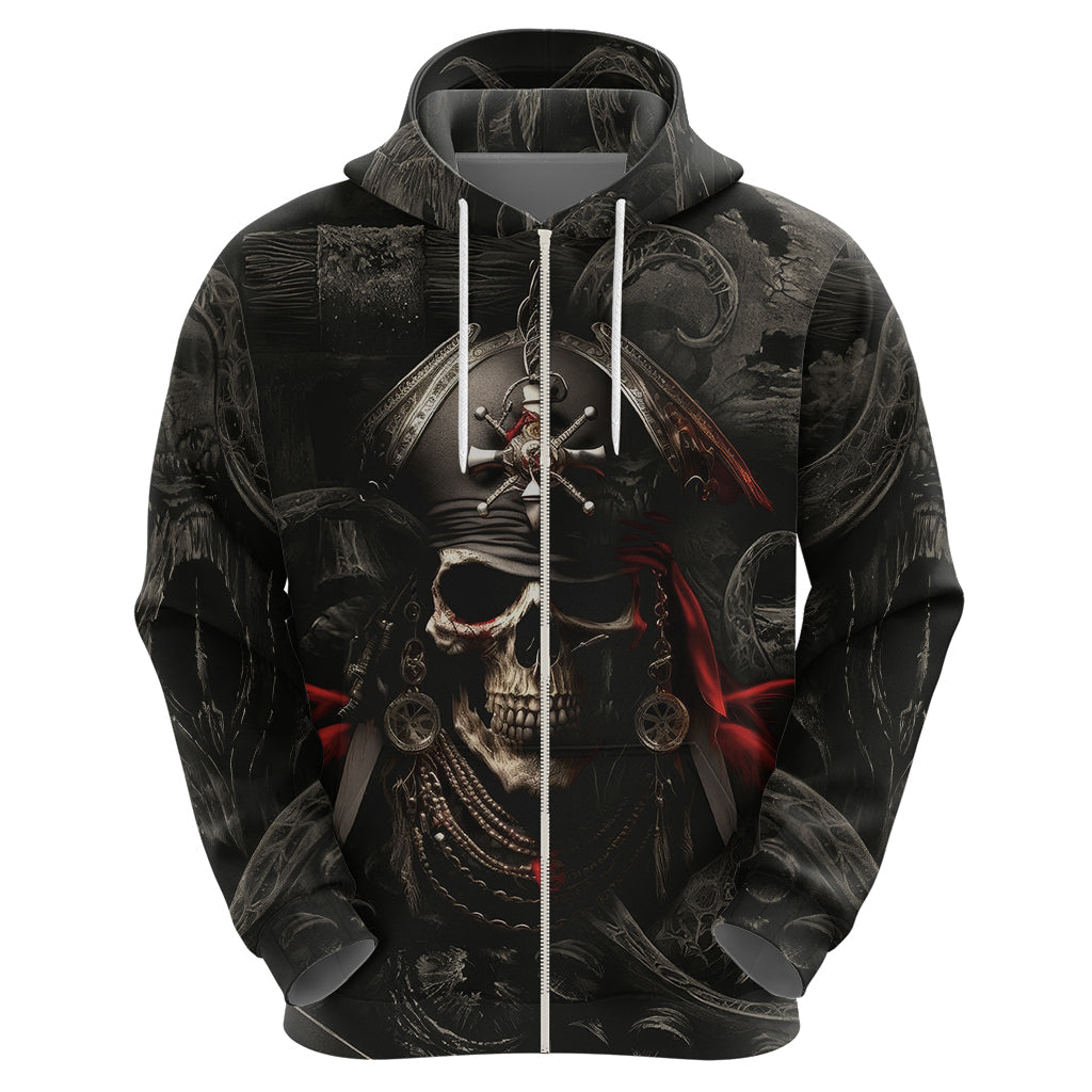 Work Like A Captain Play Like A Pirate Hoodie TS04
