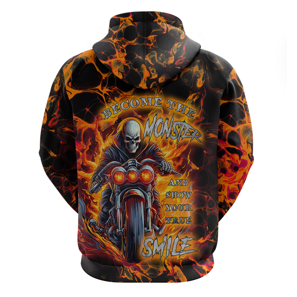 Be Come The Monster And Show Your True Smile Hoodie TS04