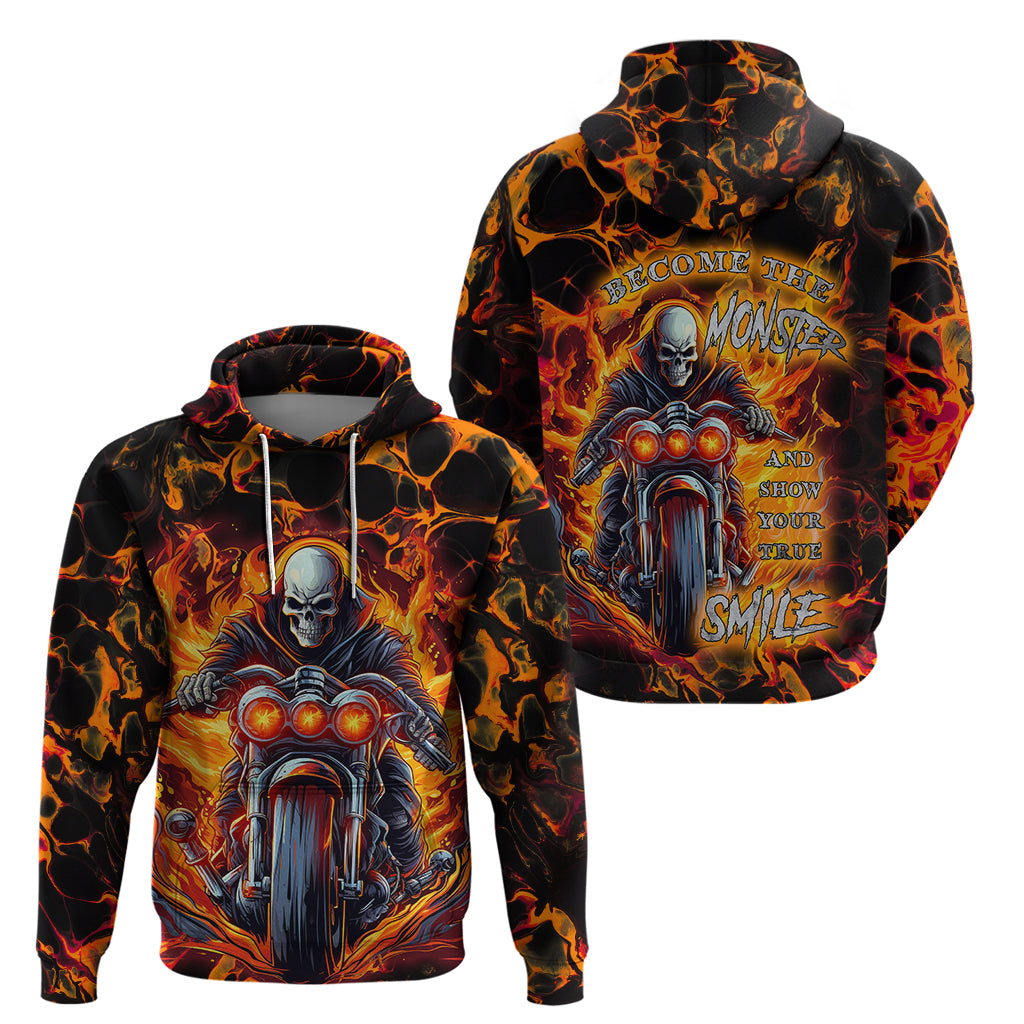 Be Come The Monster And Show Your True Smile Hoodie TS04