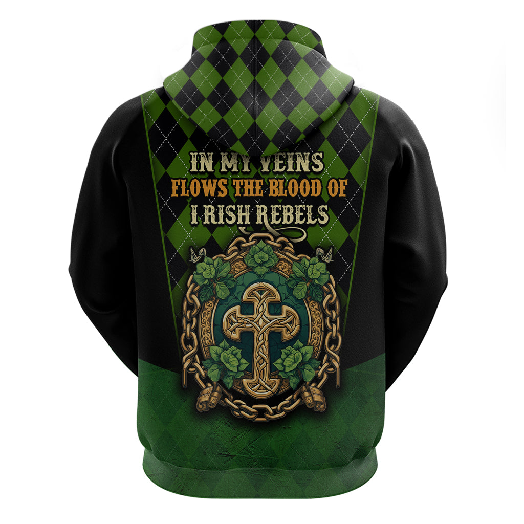 In My Veins Flows The Blood Of Irish Rebels Hoodie TS04