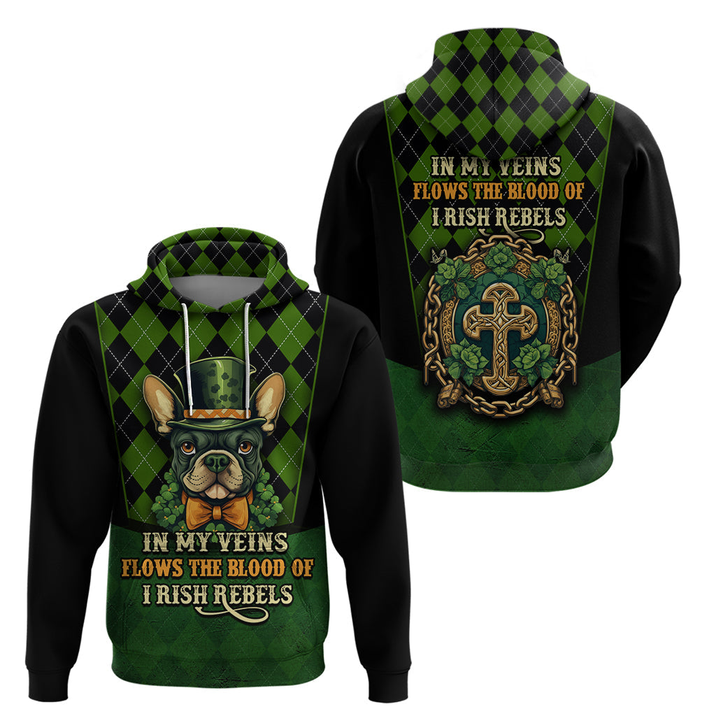 In My Veins Flows The Blood Of Irish Rebels Hoodie TS04