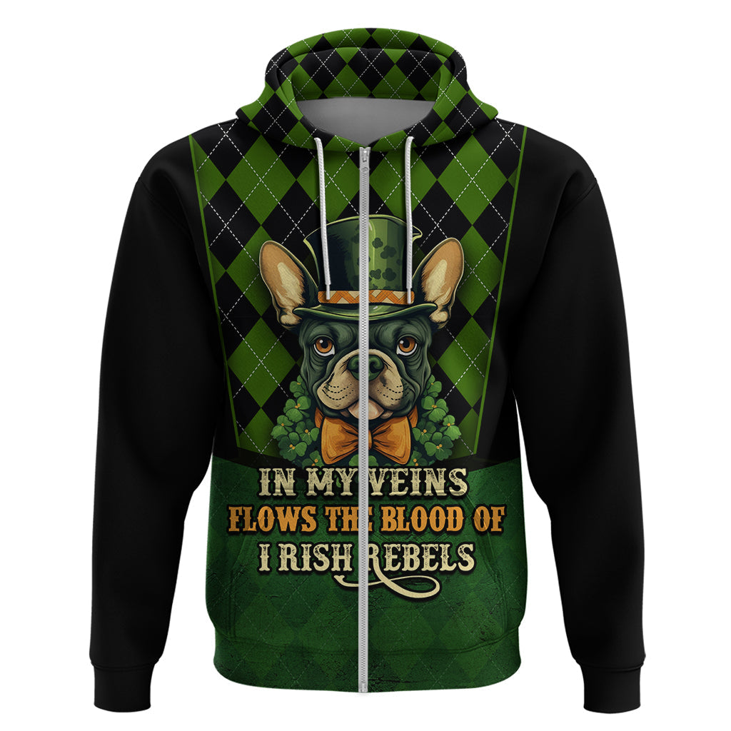 In My Veins Flows The Blood Of Irish Rebels Hoodie TS04