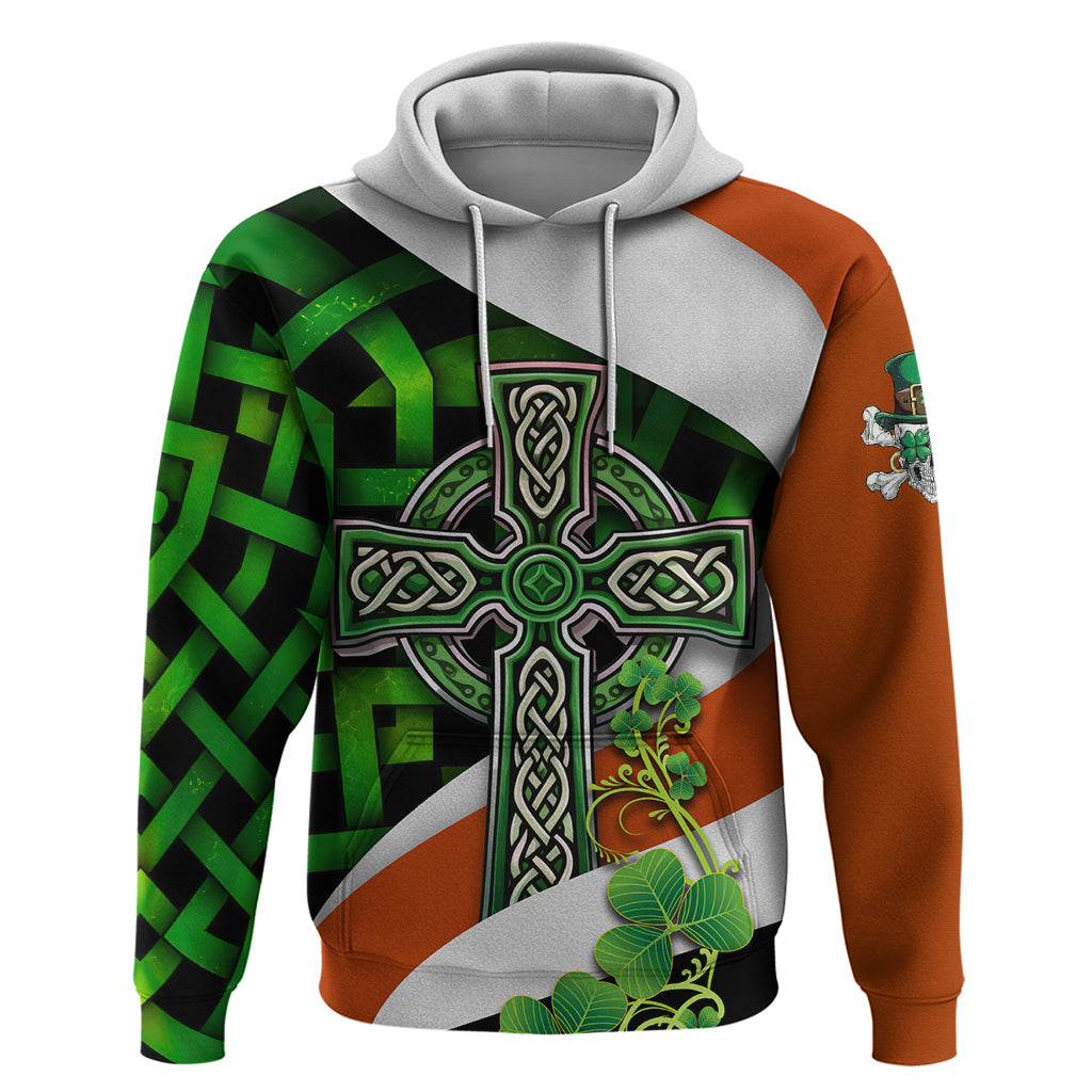 Patrick Day - Irish Cross - Lucky Girl Hoodie TS04