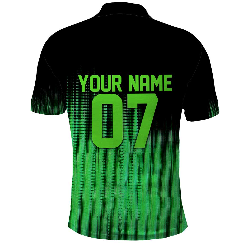 Green Dirt Bike Rider Polo Shirt Forget Toys I Just Wanna Ride Quote and Custom Racing Name Design TS04