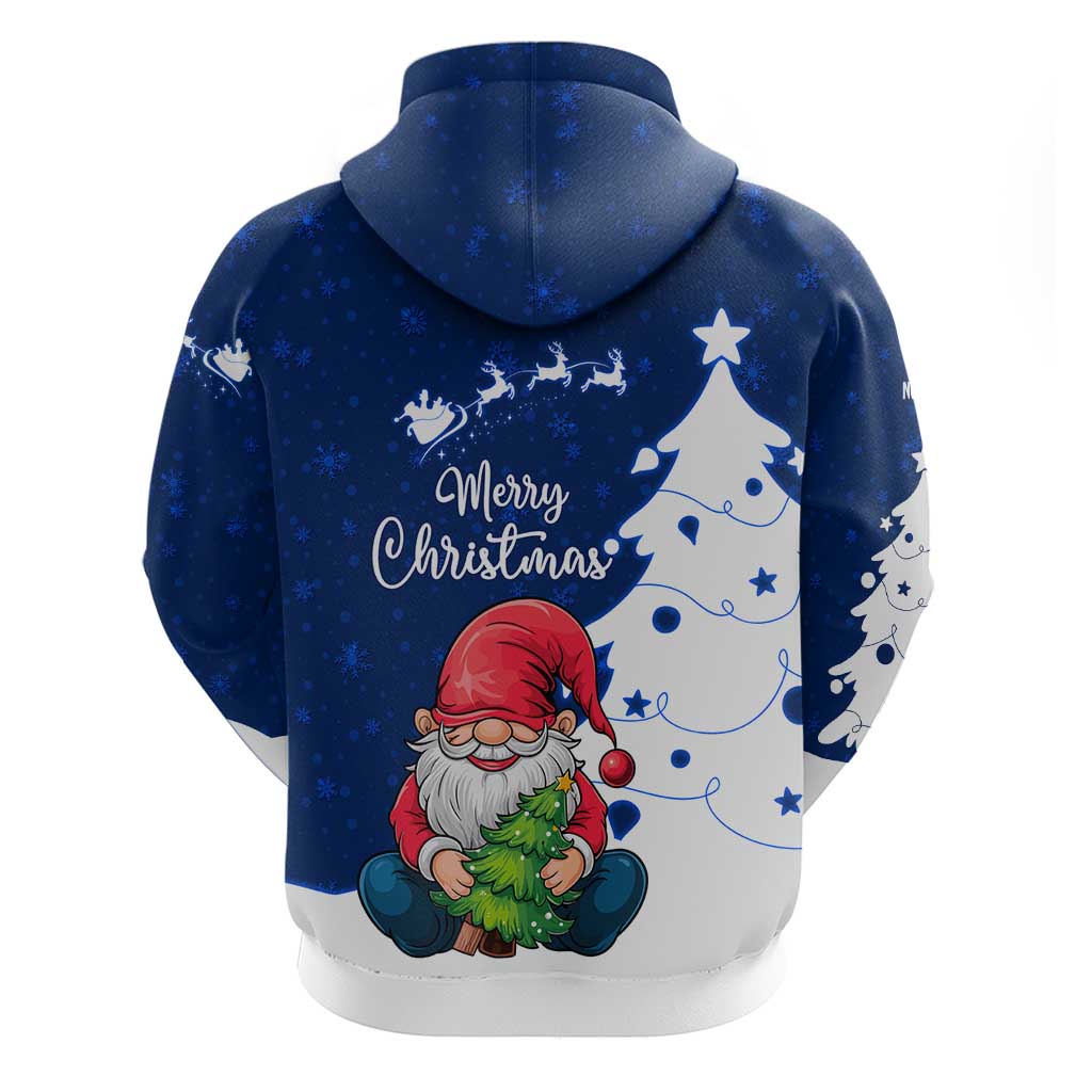 Norway Christmas Hoodie with Nordic Gnome Santa White Tree and Snowflake TS04