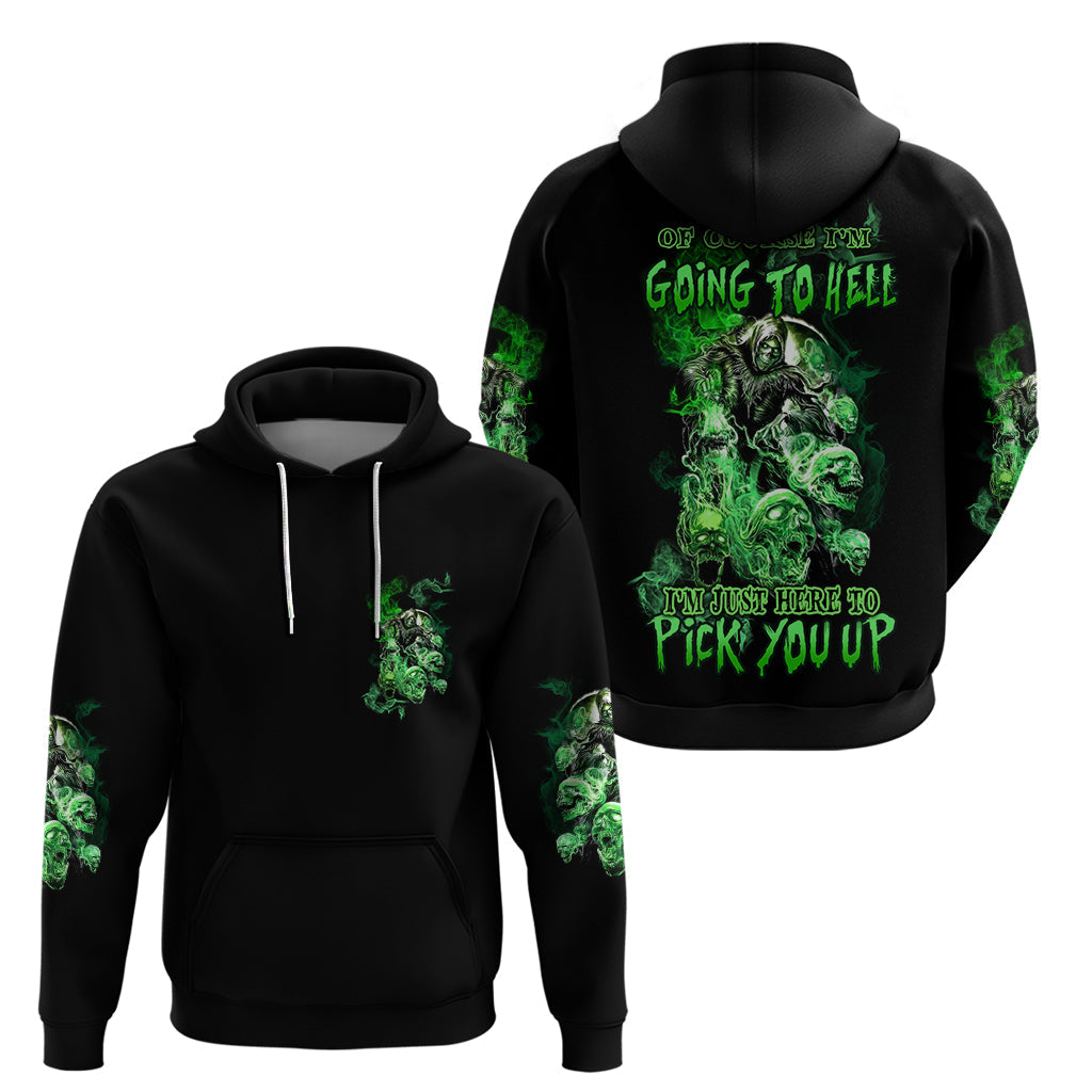 I Am The Storm Skull Hoodie TS04