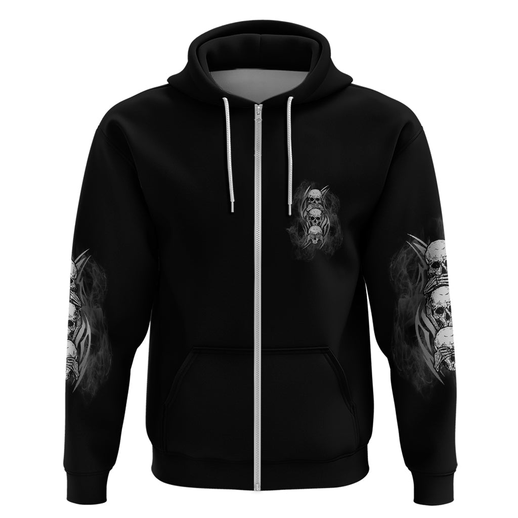 I'm Never Alone Skull Reaper Hoodie TS04