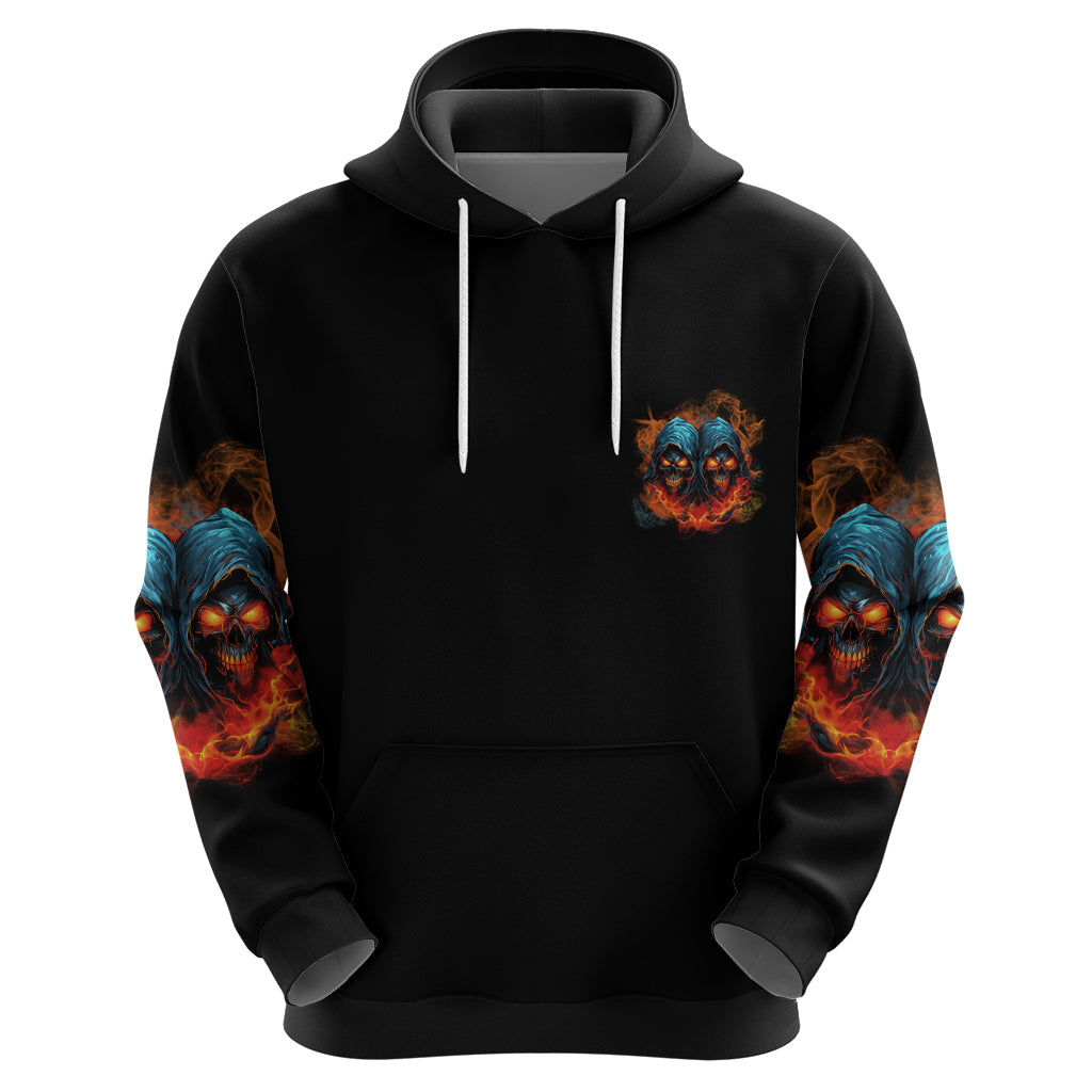 I Have 3 Sides Skull Reaper Hoodie TS04