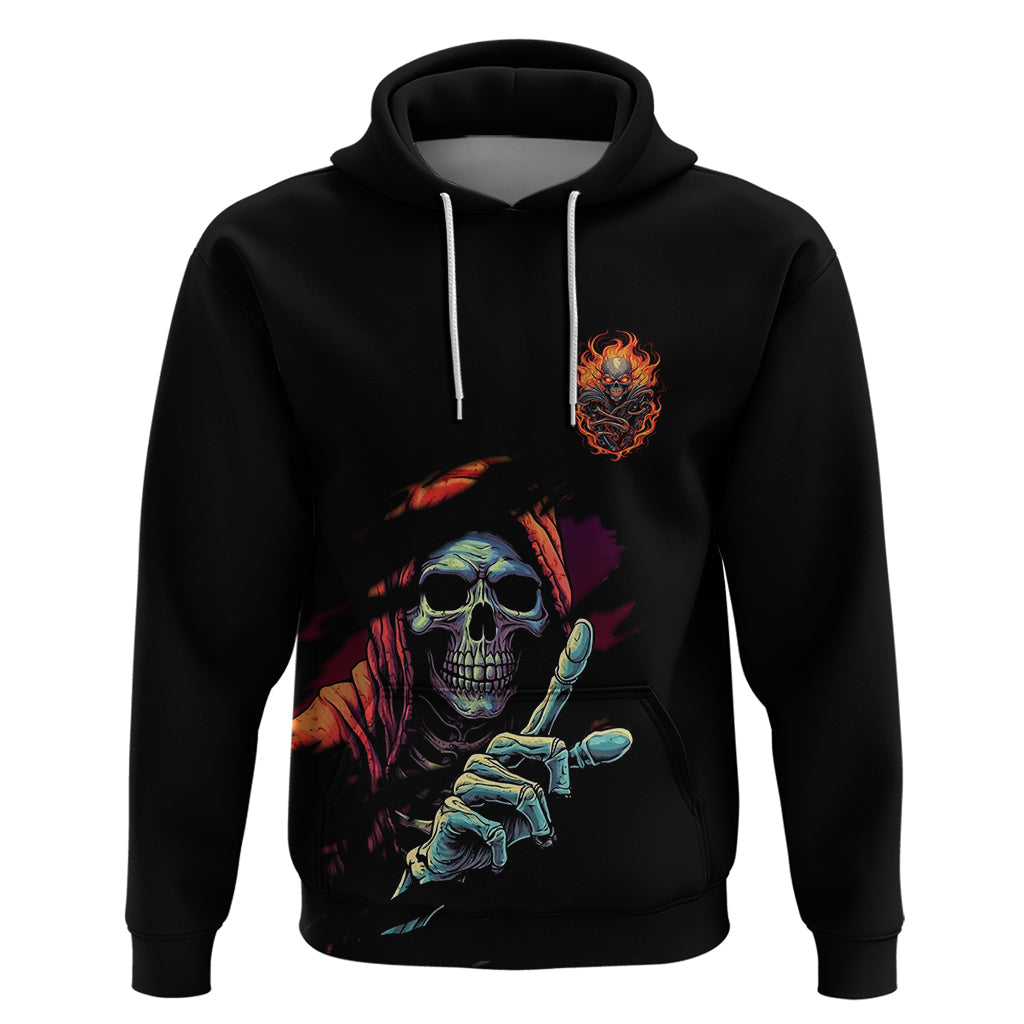 Reaper Skull Hoodie I Can Fix Stupid But It's Gonna Hurt TS04