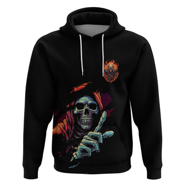 Reaper Skull Hoodie I Can Fix Stupid But It's Gonna Hurt TS04