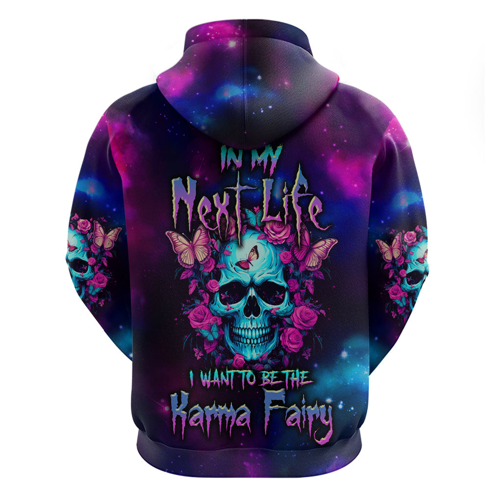 Karma Fairy Skull Galaxy Hoodie TS04