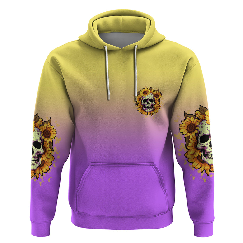 I'm Blunt Because God Rolled Me Sunflower Hoodie TS04