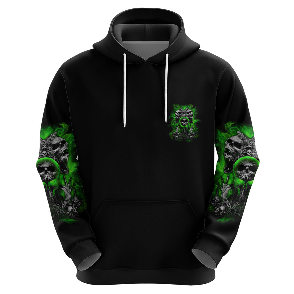I Am Who I Am Skull Hoodie TS04