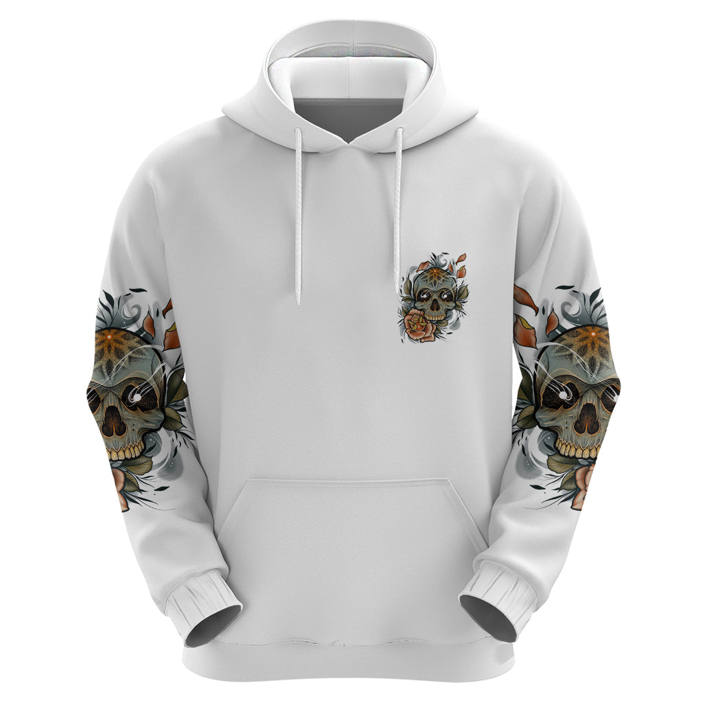 I Don't Need A Middle Skull Hoodie TS04