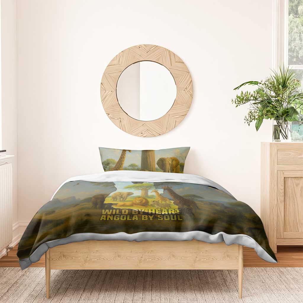 Angola Bedding Set Savannah Wildlife and African Animal TS04