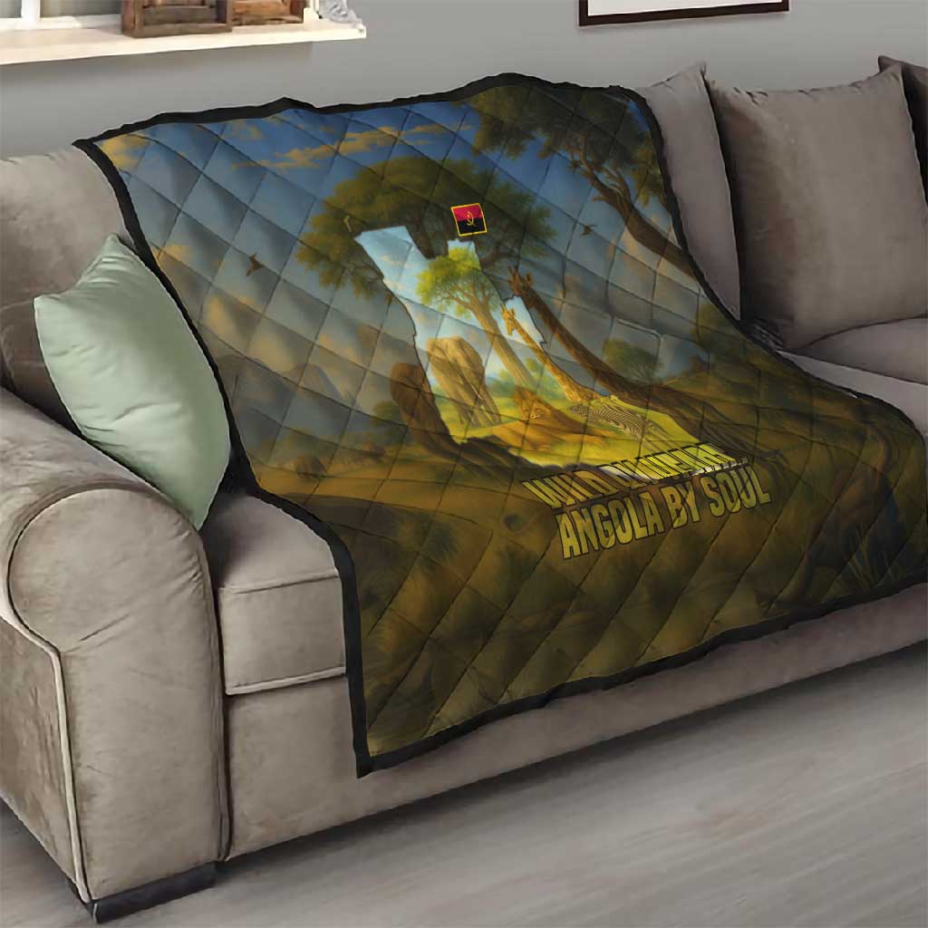 Angola Quilt Savannah Wildlife and African Animal TS04