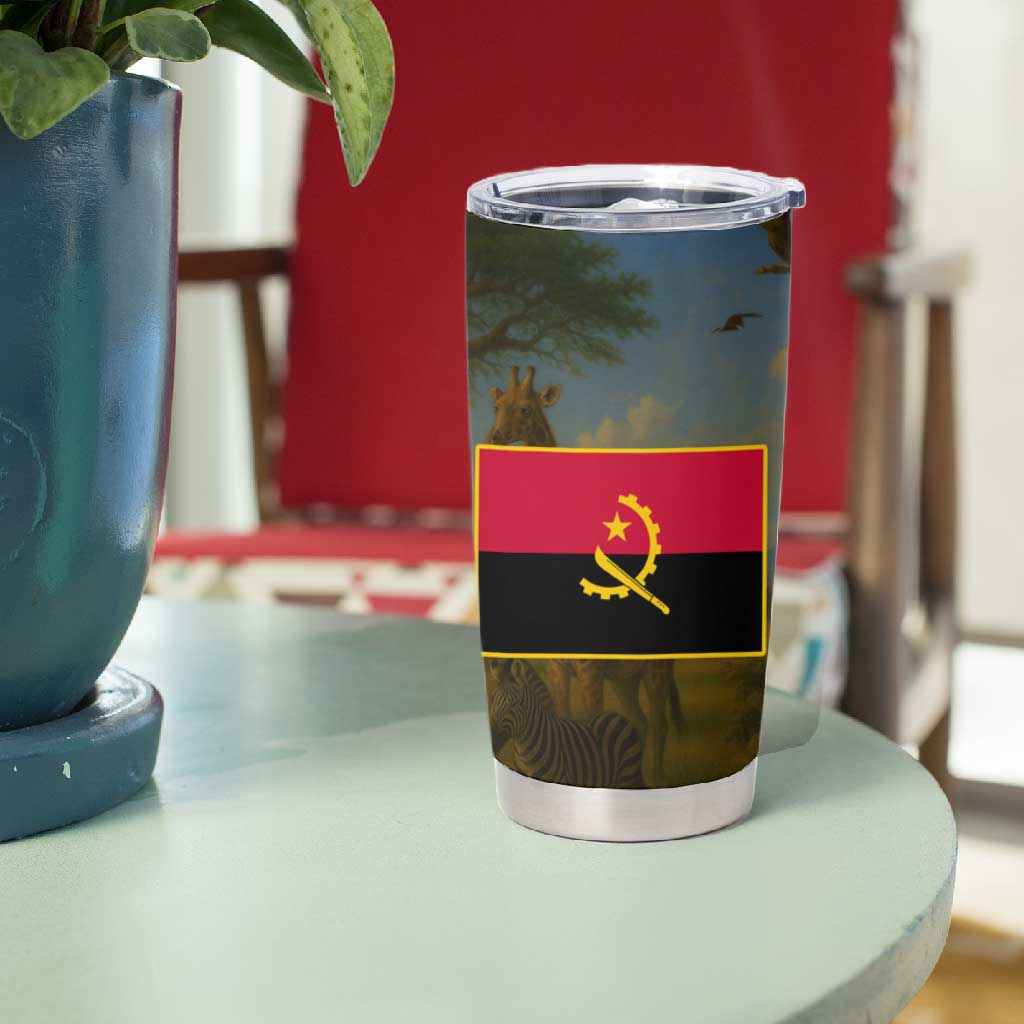 Angola Tumbler Cup Savannah Wildlife and African Animal TS04