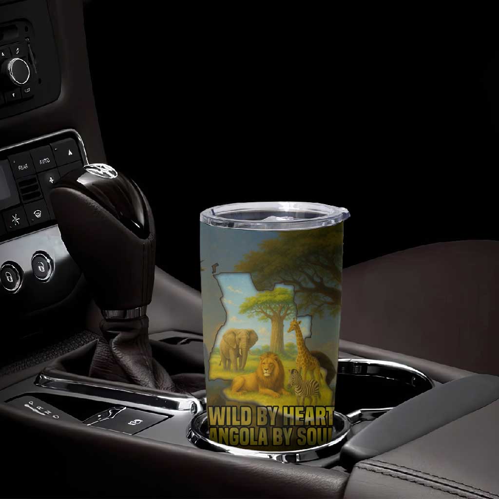 Angola Tumbler Cup Savannah Wildlife and African Animal TS04