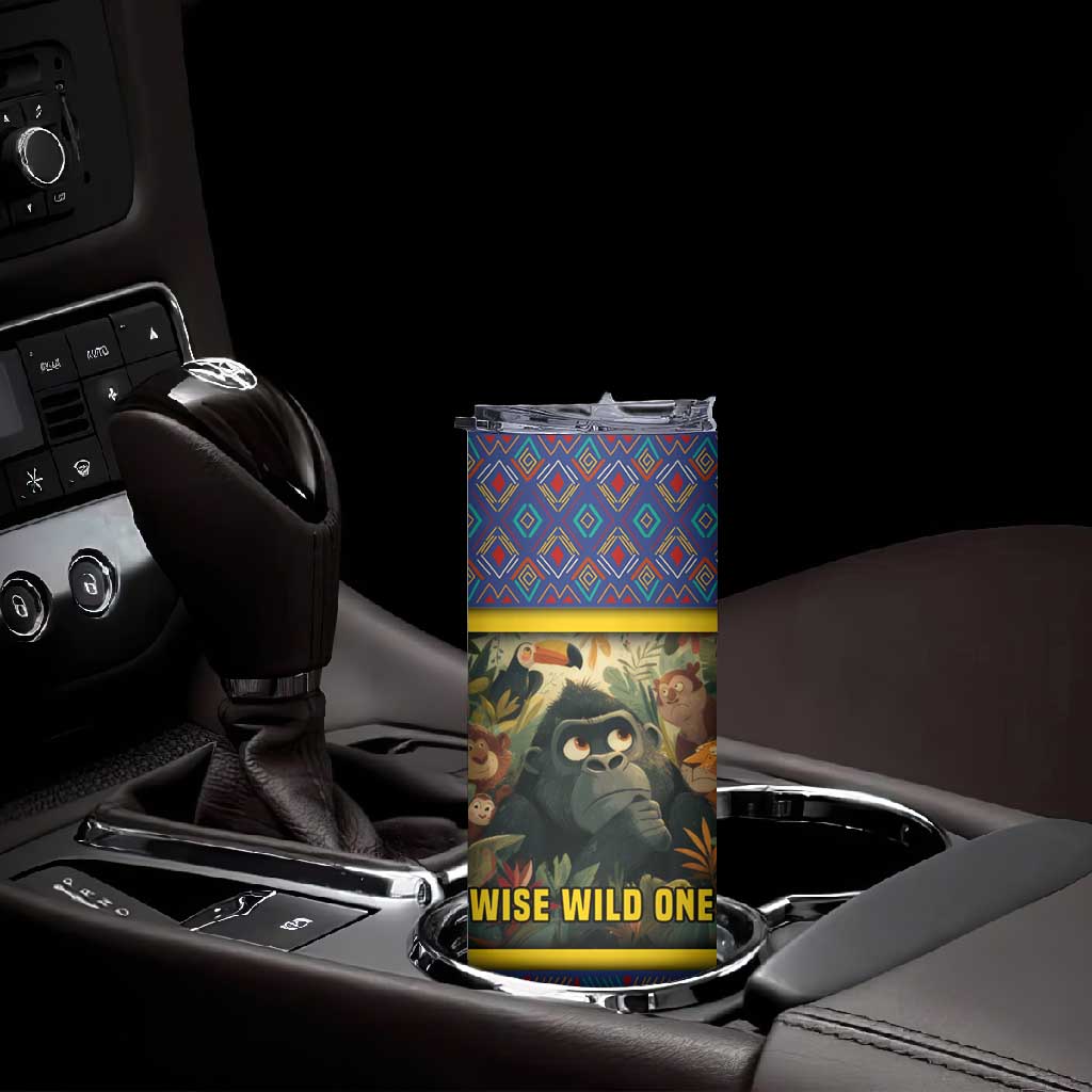 Central African Republic Skinny Tumbler Jungle Animal TS04
