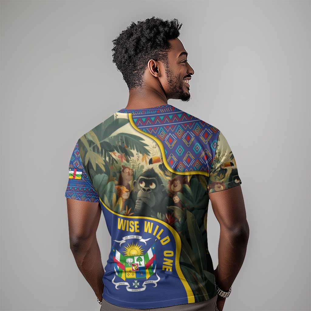 Central African Republic T shirt Jungle Animal TS04