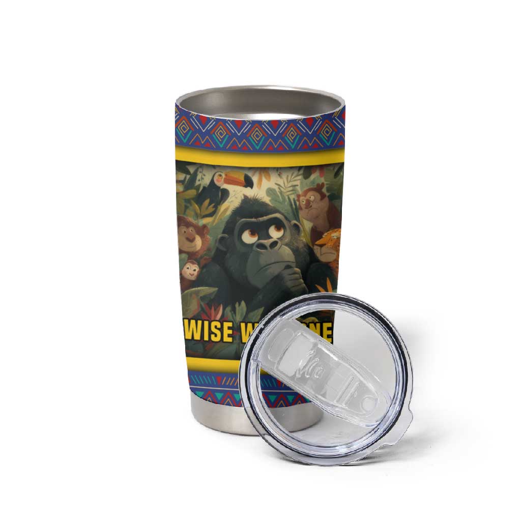 Central African Republic Tumbler Cup Jungle Animal TS04